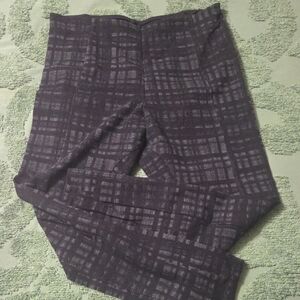 Lysse Black Plaid Leggings